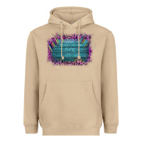 Mushroom Aztec Wood Leopard Frame Heavyweight Hoodie - Bettercallsaul