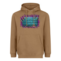 Toasted Coconut Aztec Wood Leopard Frame Heavyweight Hoodie - Bettercallsaul