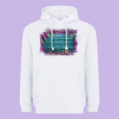 Aztec Wood Leopard Frame Heavyweight Hoodie Designed By Bettercallsaul