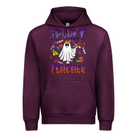 Mauve Wine spooky teacher Urban Hoodie - NancyCooperArtShop
