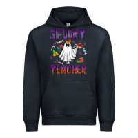 Navy spooky teacher Urban Hoodie - NancyCooperArtShop