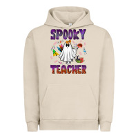 Pigment French Oak spooky teacher Urban Hoodie - NancyCooperArtShop