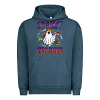 Pigment Midnight Navy spooky teacher Urban Hoodie - NancyCooperArtShop