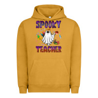 Pigment Peanut Butter spooky teacher Urban Hoodie - NancyCooperArtShop