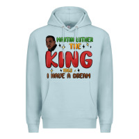 Blue Mist martin luther the king 1963 i have a dream Premium Hoodie - MaliasSmallBusiness