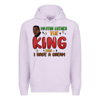 Lilac martin luther the king 1963 i have a dream Premium Hoodie - MaliasSmallBusiness