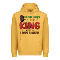 Mustard martin luther the king 1963 i have a dream Premium Hoodie - MaliasSmallBusiness