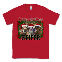 Red merry christmas heifer Classic Tee - RanaPortraitStore