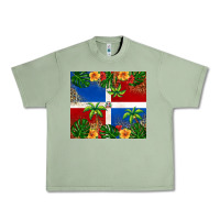 Oil Green dominican republic Urban Heavy Tee - RanaPortraitStore