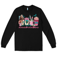Black licensed practical nurse  coffee cup Long Sleeve Tee - AdoDesignShop