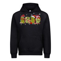 Black canned pickles christmas light Urban Hoodie - MaliasSmallBusiness