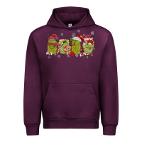 Mauve Wine canned pickles christmas light Urban Hoodie - MaliasSmallBusiness