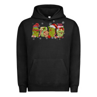 Pigment Black canned pickles christmas light Urban Hoodie - MaliasSmallBusiness