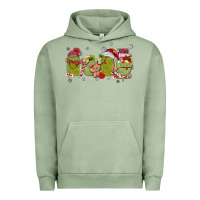 Pigment Oil Green canned pickles christmas light Urban Hoodie - MaliasSmallBusiness