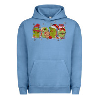 Pigment Pebble Blue canned pickles christmas light Urban Hoodie - MaliasSmallBusiness