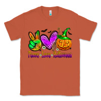 Copper peace love halloween Classic Tee - Zillion Design Studio