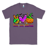 Lavender peace love halloween Classic Tee - Zillion Design Studio