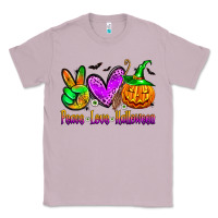 Lilac peace love halloween Classic Tee - Zillion Design Studio