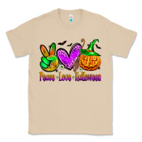 Mushroom peace love halloween Classic Tee - Zillion Design Studio