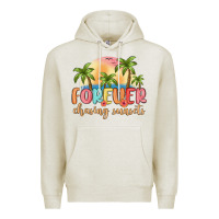Oatmeal Heather forever chasing sunsets Premium Hoodie - MaliasSmallBusiness
