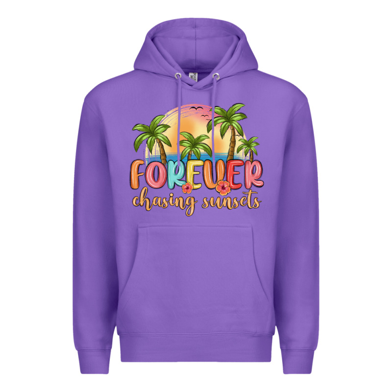 Forever Chasing Sunsets Premium Hoodie by MaliasSmallBusiness | Teevron