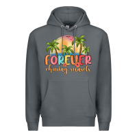 Rock forever chasing sunsets Premium Hoodie - MaliasSmallBusiness