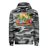 Slate Camo forever chasing sunsets Premium Hoodie - MaliasSmallBusiness