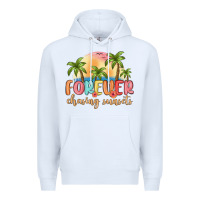 White forever chasing sunsets Premium Hoodie - MaliasSmallBusiness