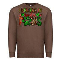Chestnut i believe in santa paws christmas Premium Sweatshirt - Jasminsmagicworld