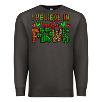 Smoke i believe in santa paws christmas Premium Sweatshirt - Jasminsmagicworld