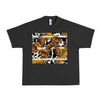 Pigment Black football Urban Heavy Tee - RanaPortraitStore