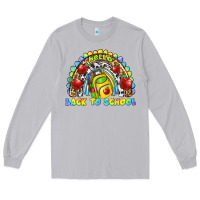 Moon Dust hello back to school rainbow Long Sleeve Tee - texasbilliewilder
