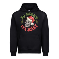 Black so merry it's scary Urban Hoodie - MaliasSmallBusiness