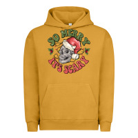 Pigment Peanut Butter so merry it's scary Urban Hoodie - MaliasSmallBusiness