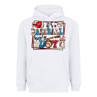 White its a baseball kinda day Heavyweight Hoodie - AdoDesignShop