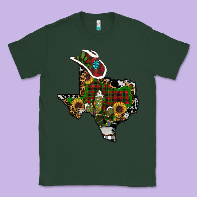 Christmas Texas Classic Tee Designed By Ranaportraitstore