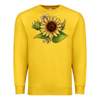 Lemon sunflower Premium Sweatshirt - JahusDesignShop