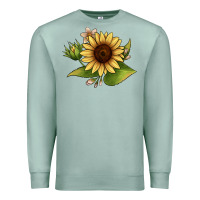 Seafoam sunflower Premium Sweatshirt - JahusDesignShop