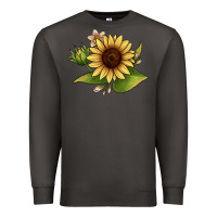 Smoke sunflower Premium Sweatshirt - JahusDesignShop