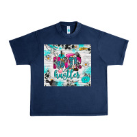 Navy hair hustler Urban Heavy Tee - RanaPortraitStore