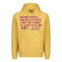 Antique Gold roses are red Premium Hoodie - MaliasSmallBusiness