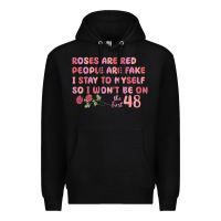 Black roses are red Premium Hoodie - MaliasSmallBusiness