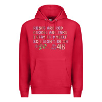 Cardinal roses are red Premium Hoodie - MaliasSmallBusiness