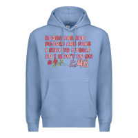Colony Blue roses are red Premium Hoodie - MaliasSmallBusiness