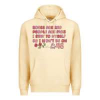 Pina Colada roses are red Premium Hoodie - MaliasSmallBusiness