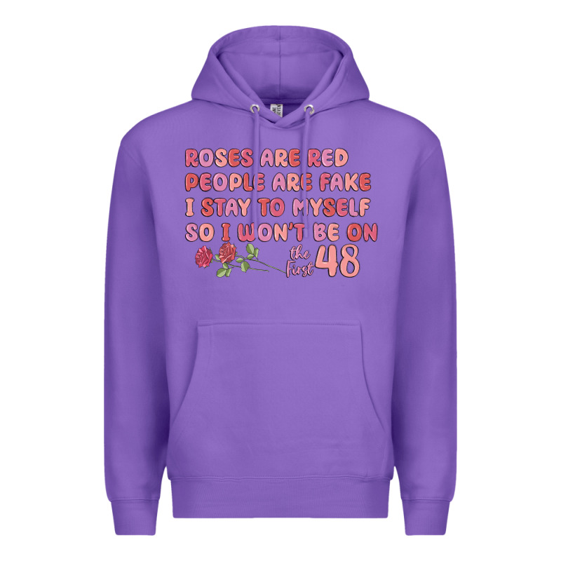 Roses Are Red Premium Hoodie by MaliasSmallBusiness | Teevron