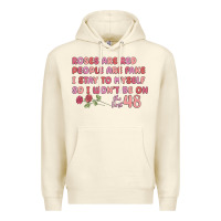 Sandshell roses are red Premium Hoodie - MaliasSmallBusiness