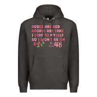 Smoke roses are red Premium Hoodie - MaliasSmallBusiness