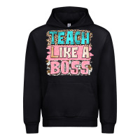 Black teach like a boss Urban Hoodie - NancyCooperArtShop