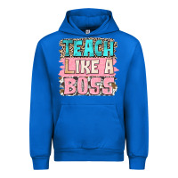 Cobalt teach like a boss Urban Hoodie - NancyCooperArtShop